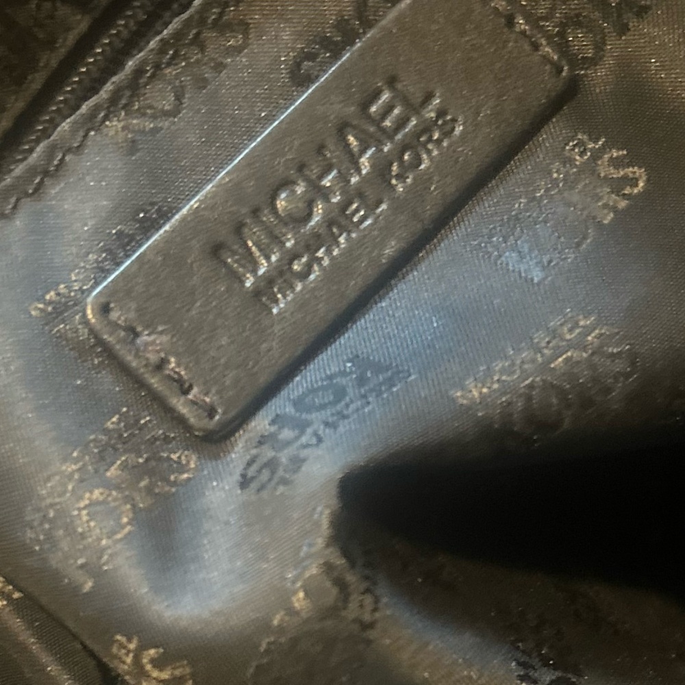 Michael Kors Brown Monogram Tote Handbag - Picture 12 of 12